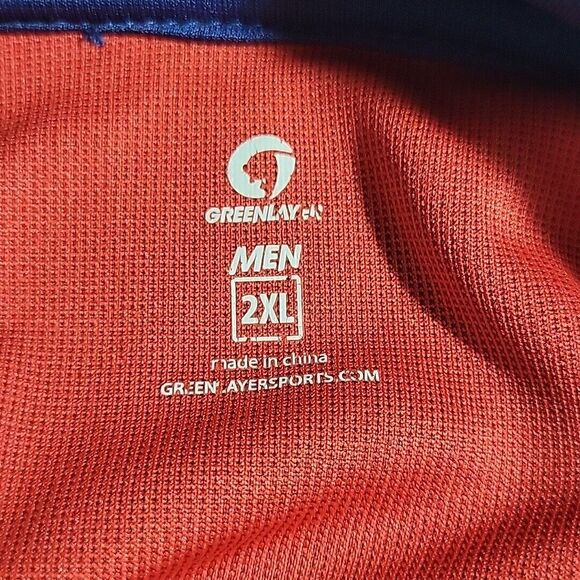 Greenlayer Sports Base Layer Mens 2XL Red Bamboo Blend 1/4 Zip Performance Shirt - Picture 11 of 12